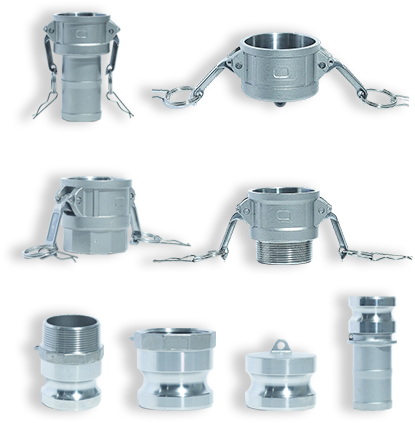 Engates Rápidos Camlock em Aço Inox